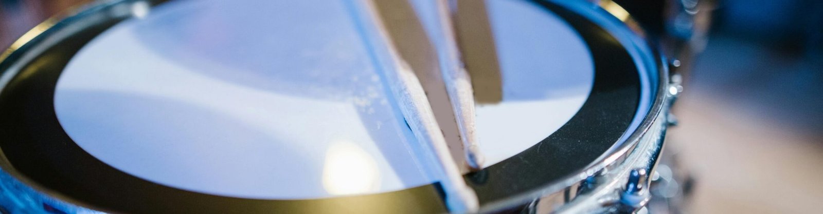 Drum Sticks on a Drum